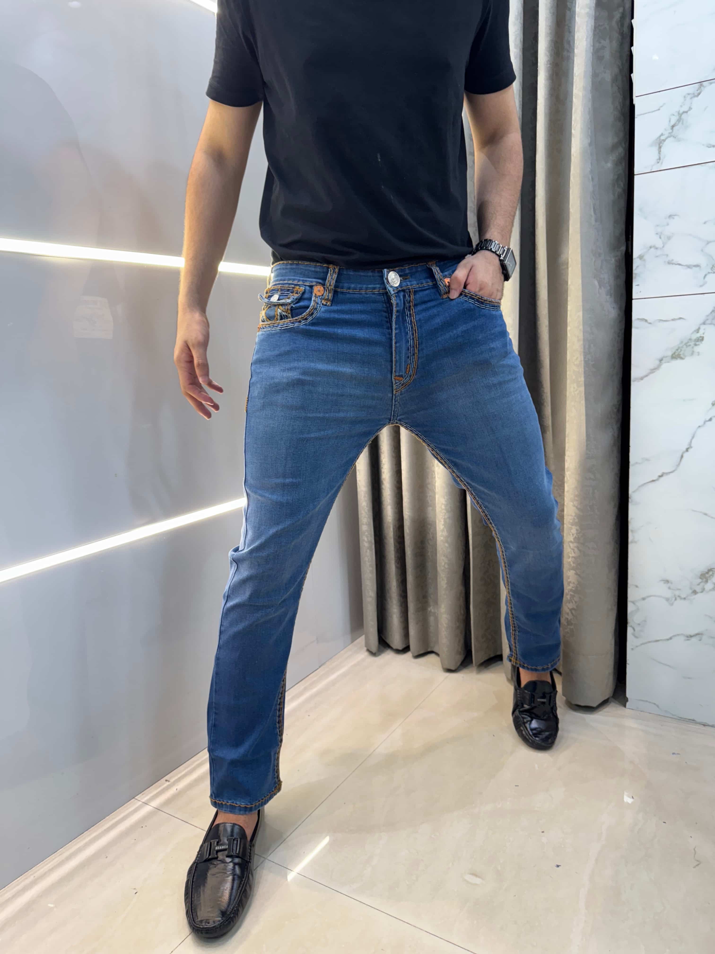 True Religion Blue Imported Premium Denim