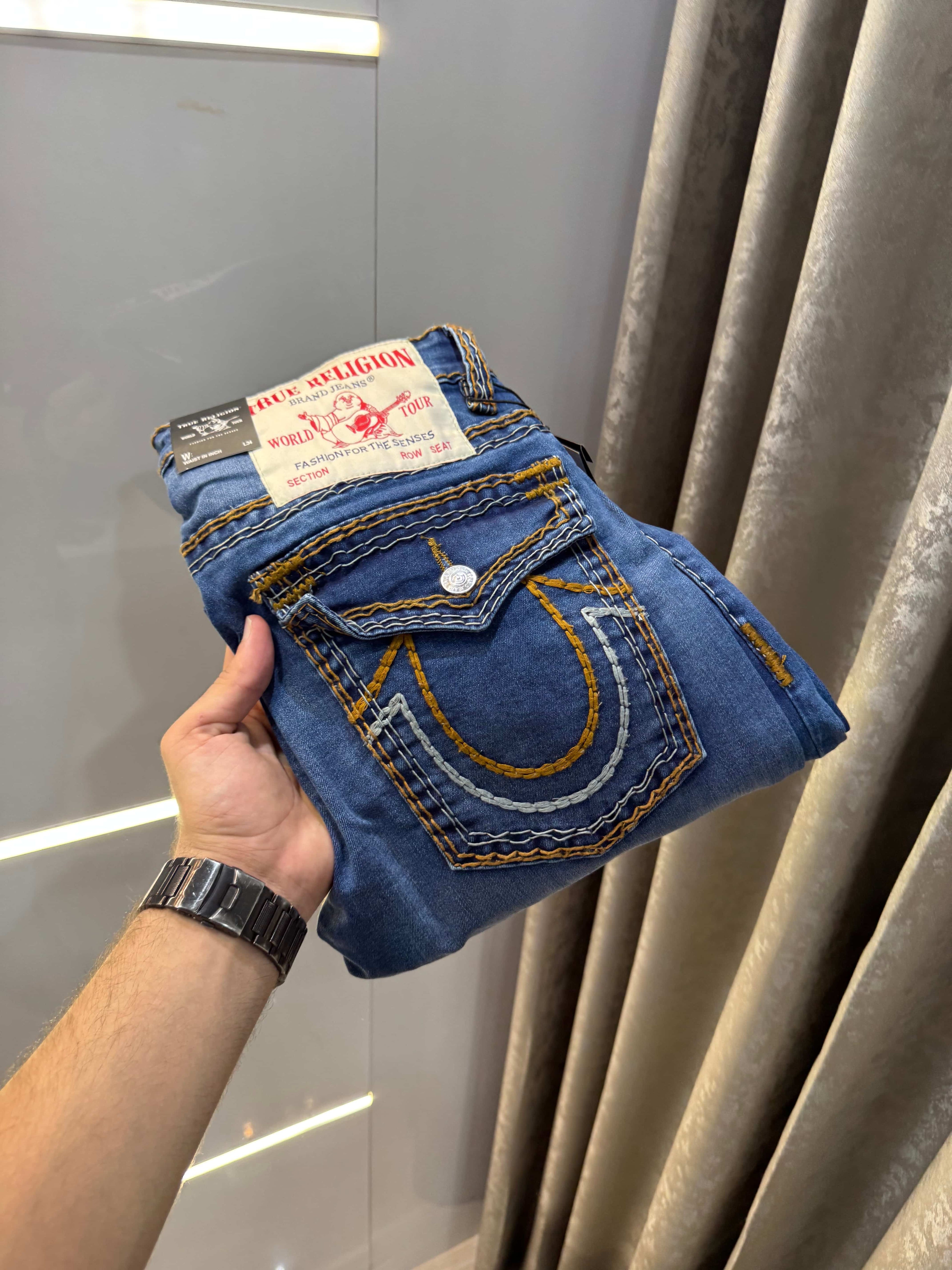 True Religion Blue Imported Premium Denim