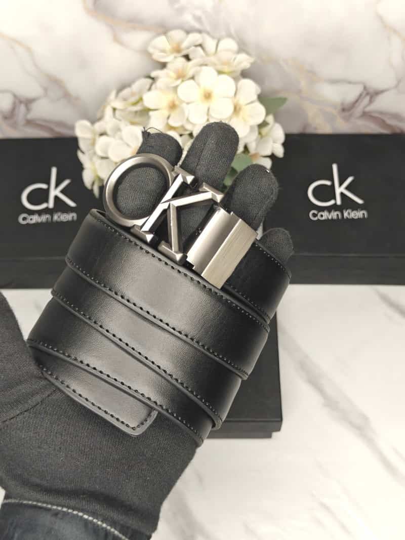 CK c41..VIN KL...3!n PREMIUM QUALITY REVERSIBLE LADIES BELT WITH OG box CK-507