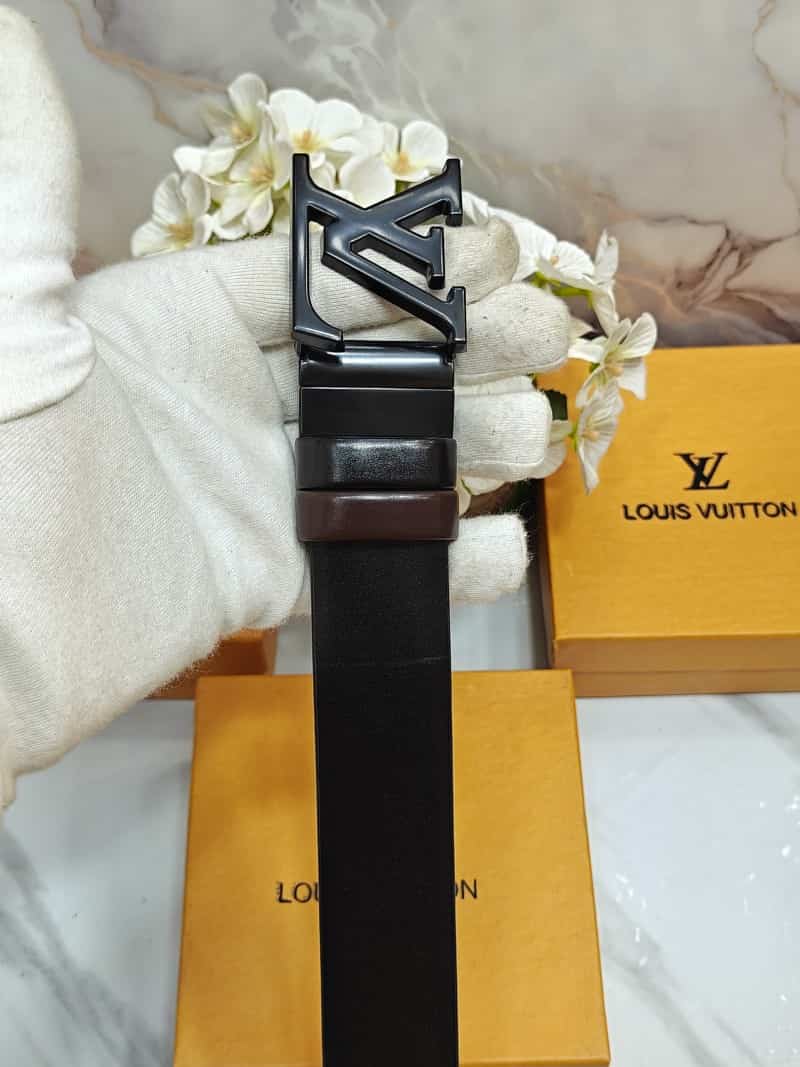 LV loUIS vuI+tON PREMIUM QUALITY REVERSEABLE BELT WITH OG BOX LV-314 Secondary image