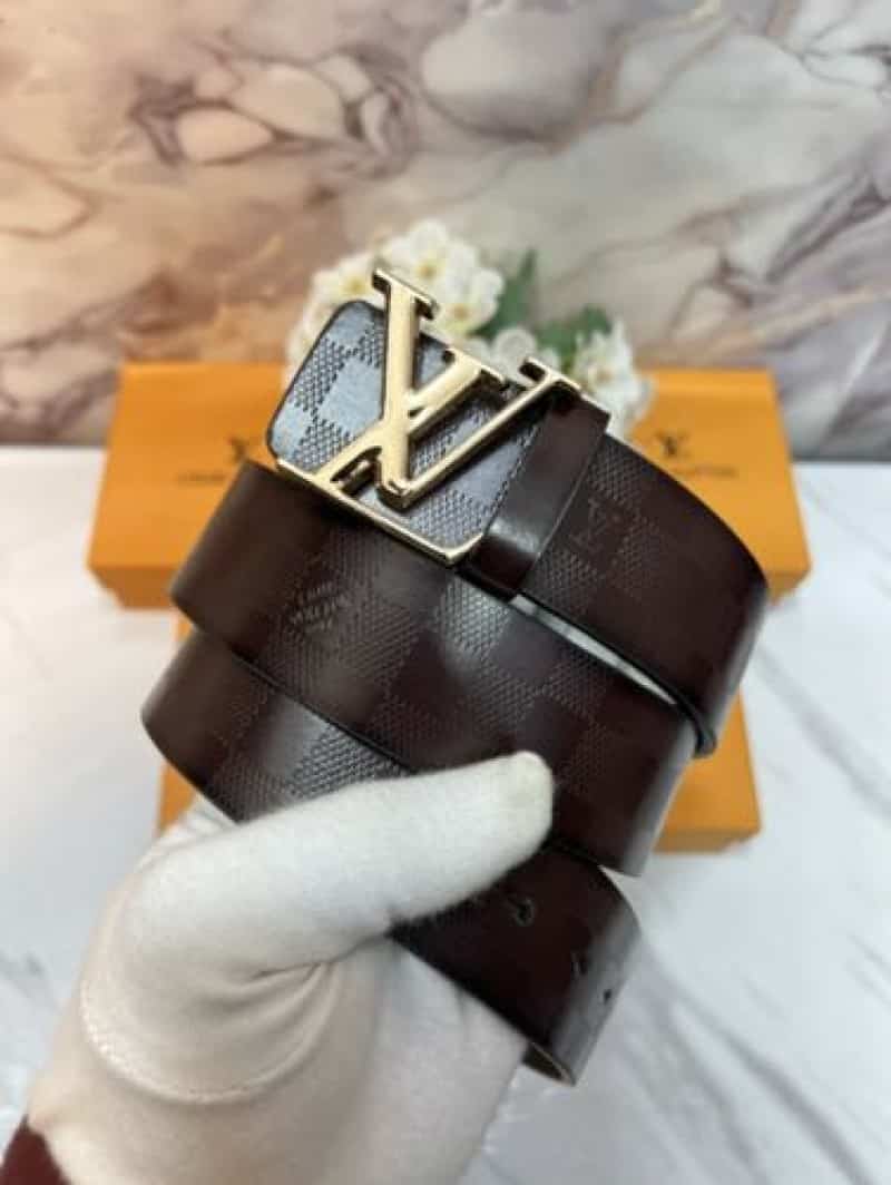 LV LOUI S VUITTON IMP LEATHER EMBOS