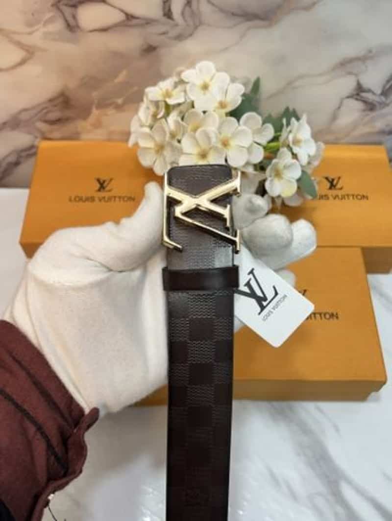 LV LOUI S VUITTON IMP LEATHER EMBOS