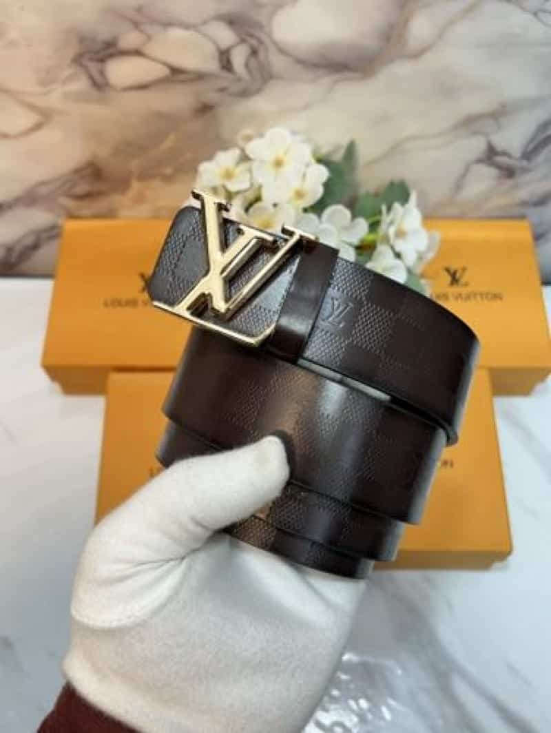 LV LOUI S VUITTON IMP LEATHER EMBOS