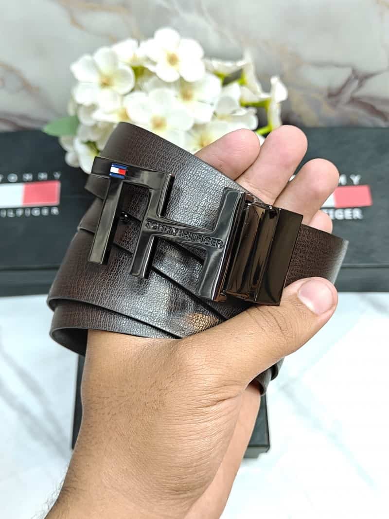 T0MMY HILFIgER PREMIUM QUALITY REVERSIBLE BELT TM-903