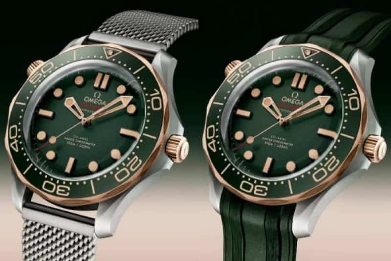 Omegaa SeaMaster Diver Green Bronze Main image