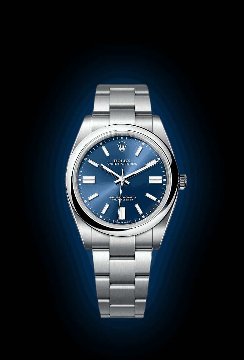 Rolexx Oyster Perpetual Blue Zr Yz