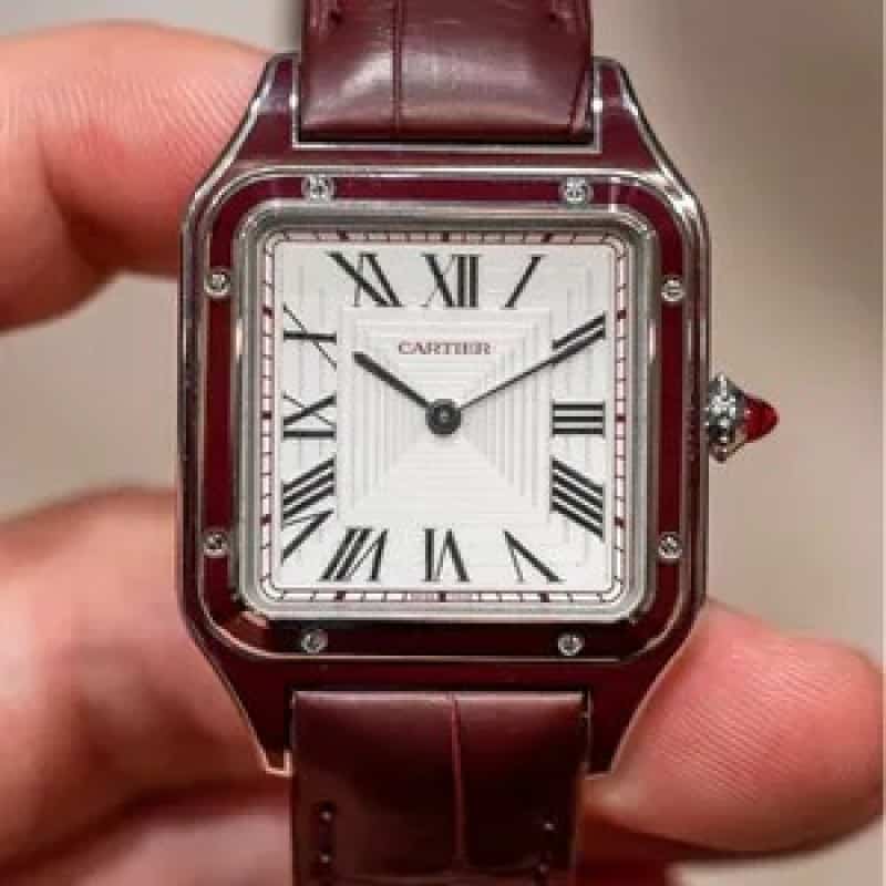 Cartierr Dumont With Card Tag Cover