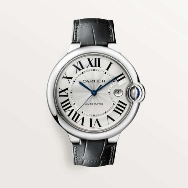 Cartierr Ballon Bleu Silver Black A