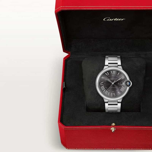 Cartierr Ballon Bleu Grey Automatic
