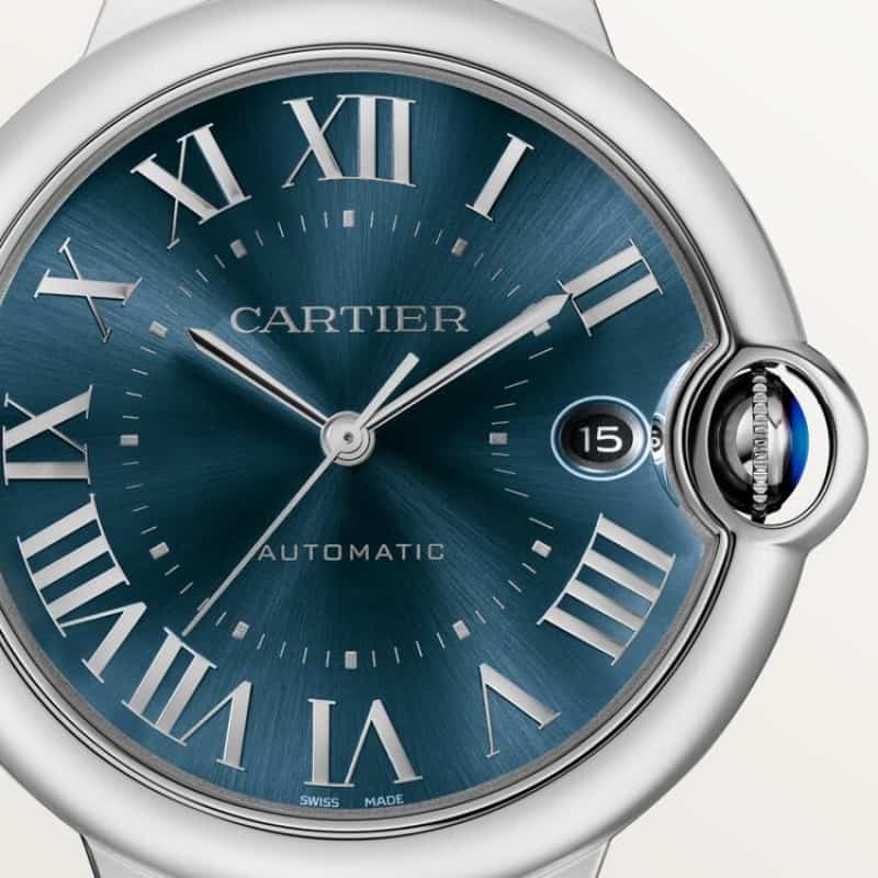 Cartierr Ballon Bleu Silver Blue Au