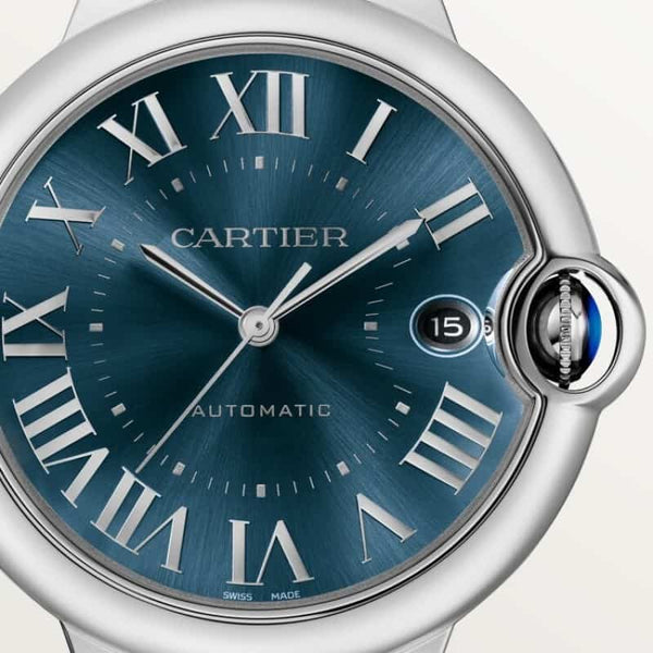 Cartierr Ballon Bleu Silver Blue Au