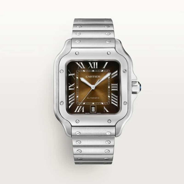 Cartierr Santos Brown Automatic