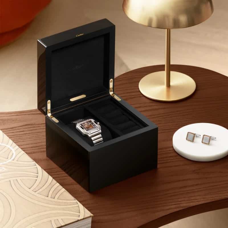 Cartierr Santos Brown Automatic