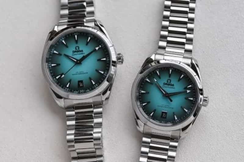 Omegaa Co Axial Torqueise Dial Auto