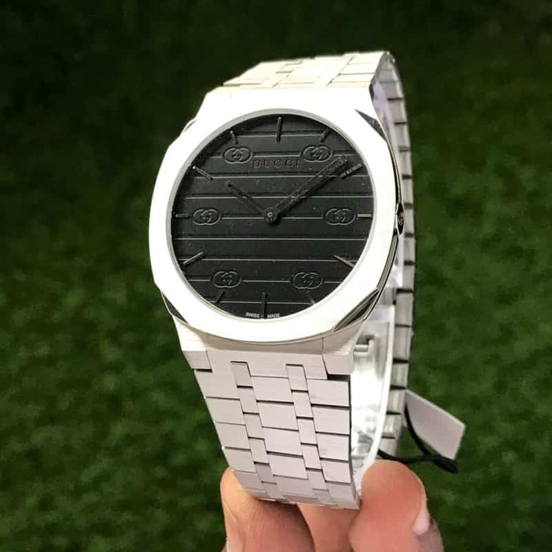 Guccii Slim Black Japan Quartz