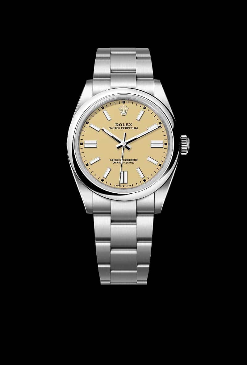 Rolexx Oyster Perpetual Beige Zr Yz