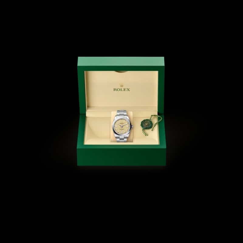 Rolexx Oyster Perpetual Beige Zr Yz