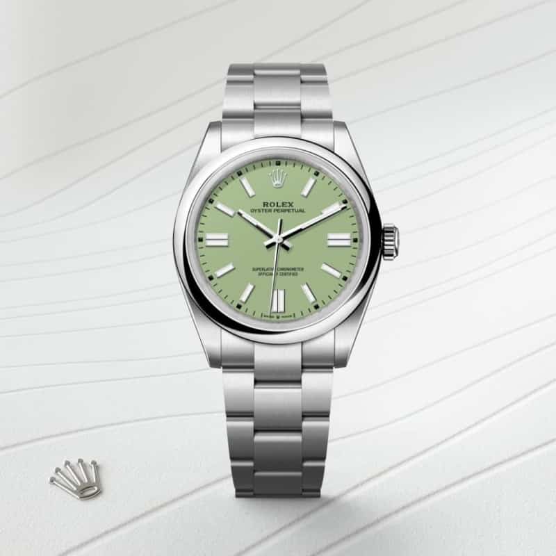 Rolexx Oyster Perpetual Pistachio Z