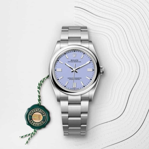 Rolexx Oyster Perpetual Lavender Zr