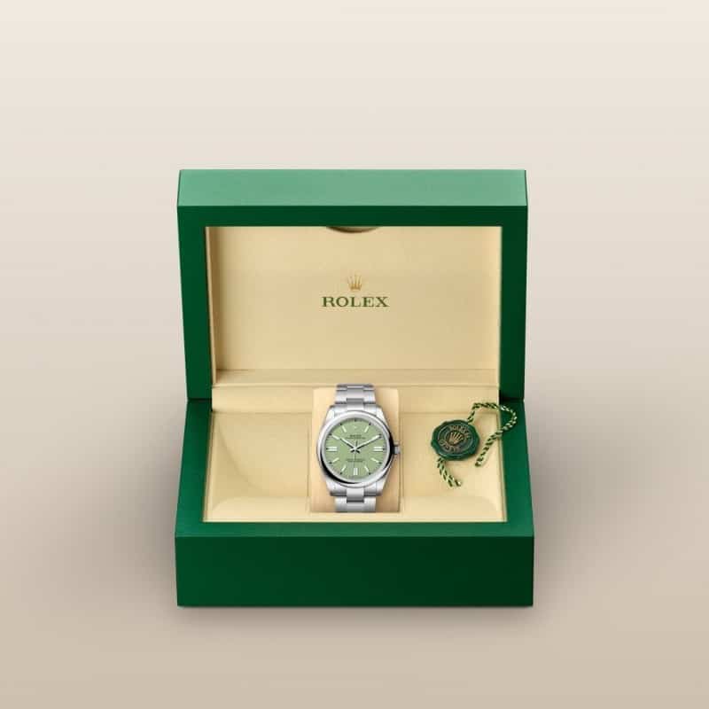 Rolexx Oyster Perpetual Pistachio Z