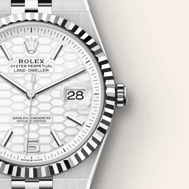 Rolexx Landdweller Silver White Zr