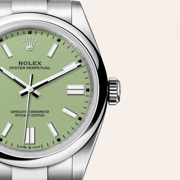 Rolexx Oyster Perpetual Pistachio Z