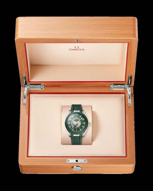 Omegaa SeaMaster AquaTerra Green