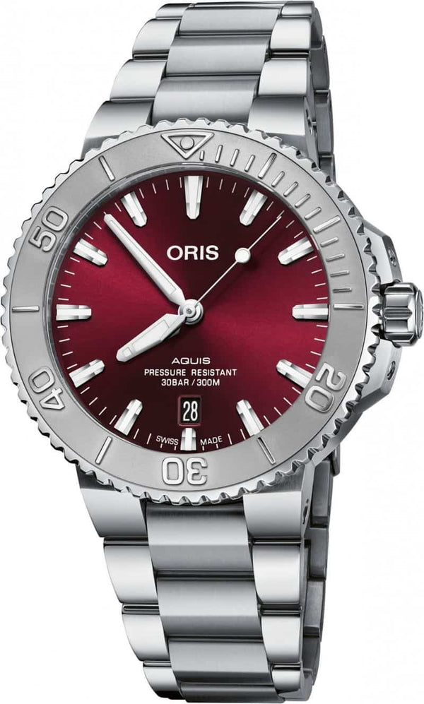 Oris Aquis Cherry Red Automatic