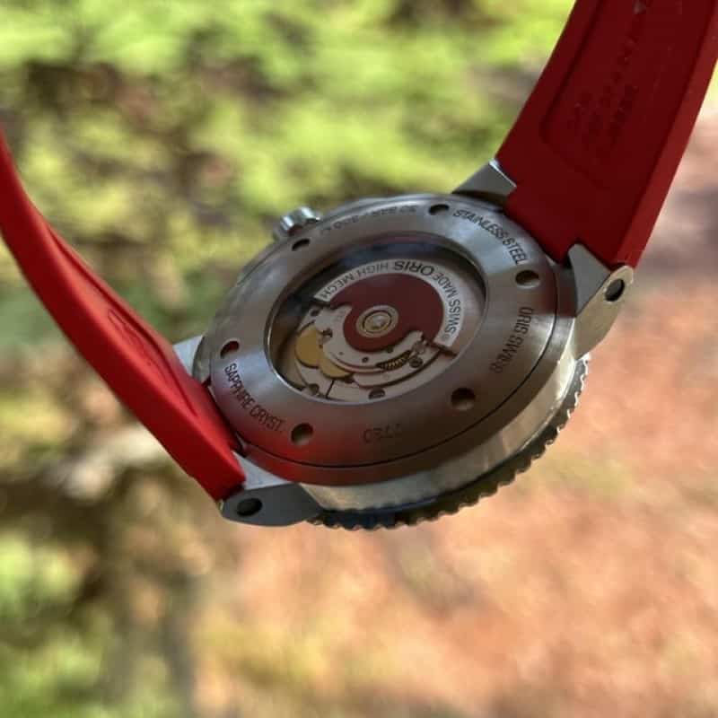 Oris Aquis Cherry Red Automatic