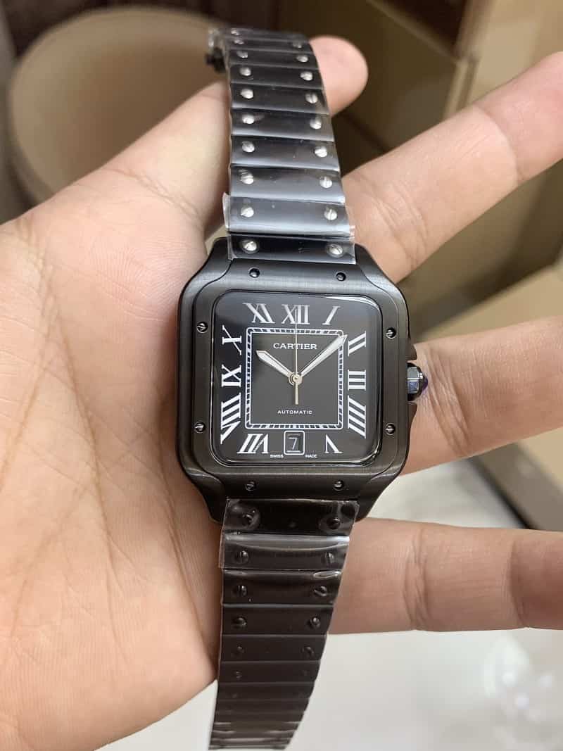 Cartierr Santos All Black Automatic Main image