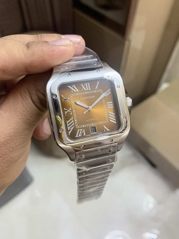 Cartierr Santos SunRay Dial Automat