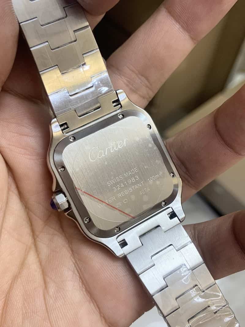 Cartierr Santos SunRay Dial Automat