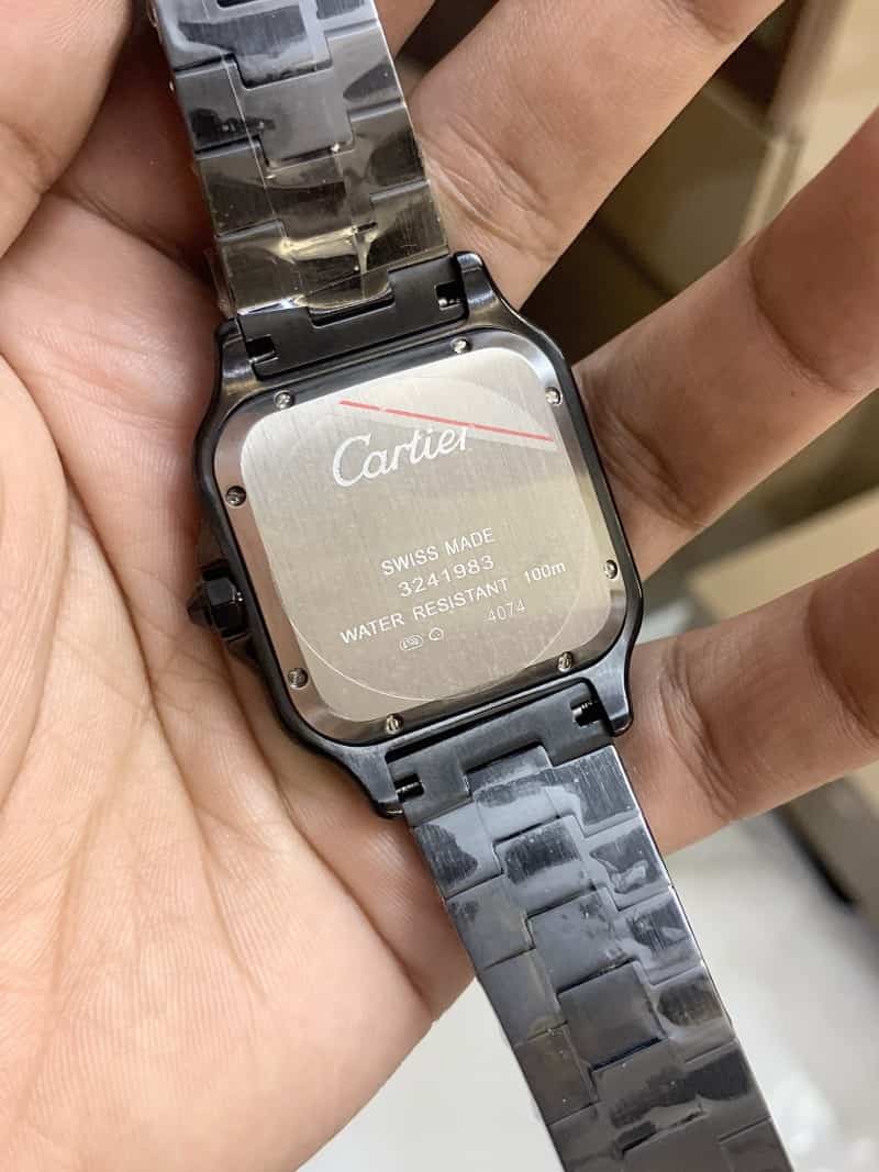Cartierr Santos All Black Automatic