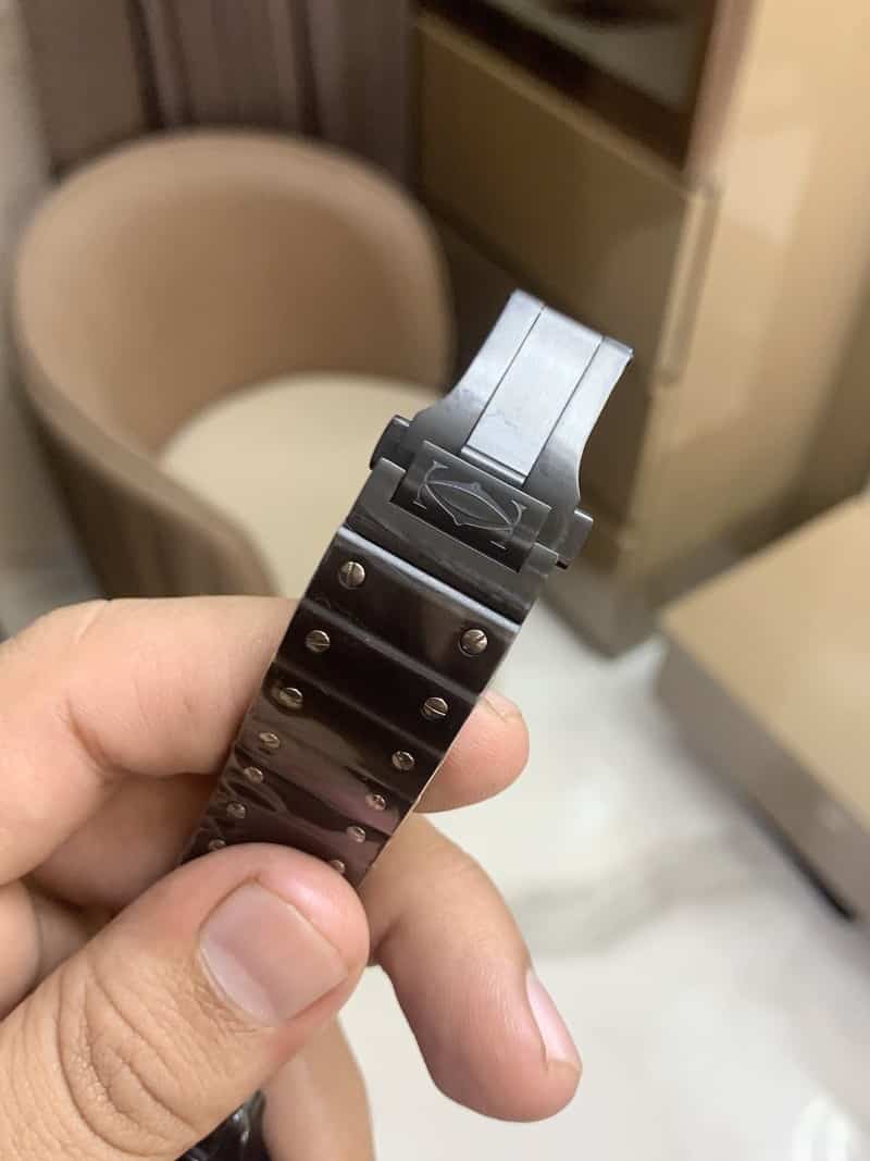 Cartierr Santos All Black Automatic