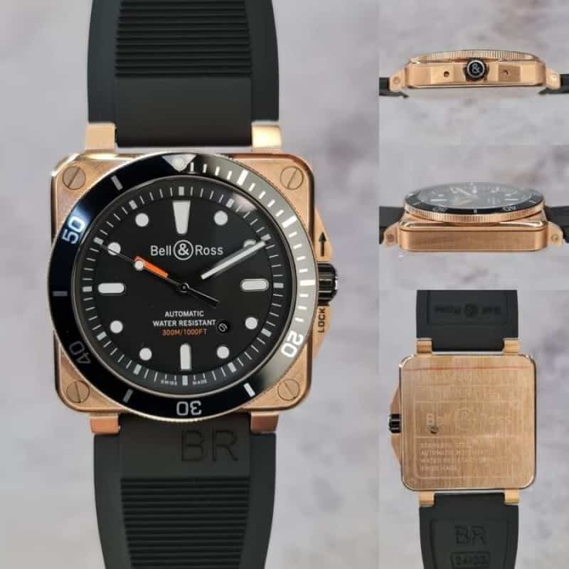 Bell Ross BR 03 Diver Rose Gold Aut