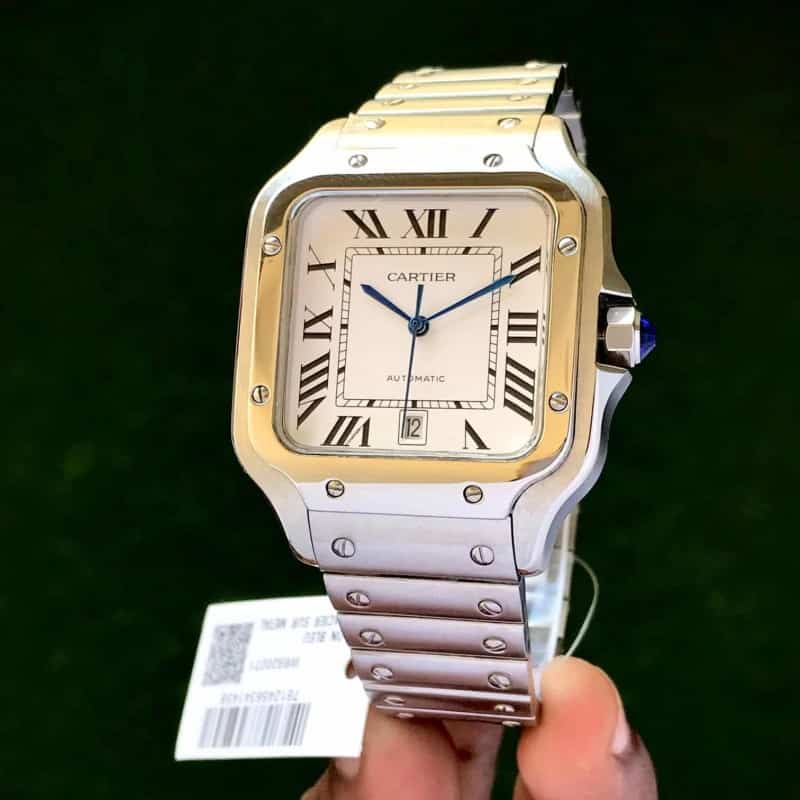 Cartierr Santos Automatic White