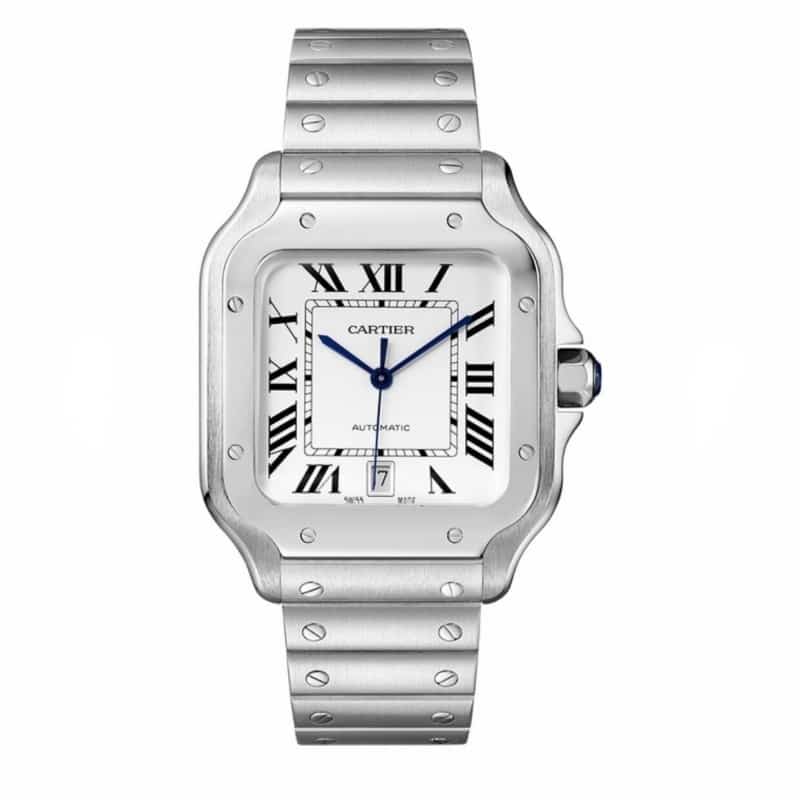 Cartierr Santos Automatic White