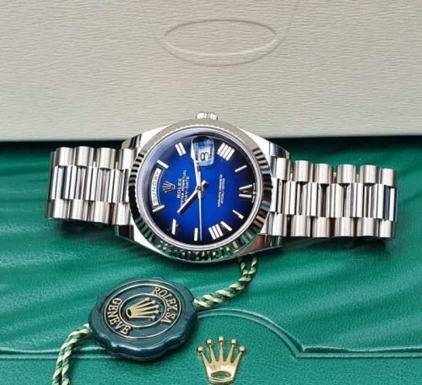 Rolexx DayDate Blue Ombre Zr Yz