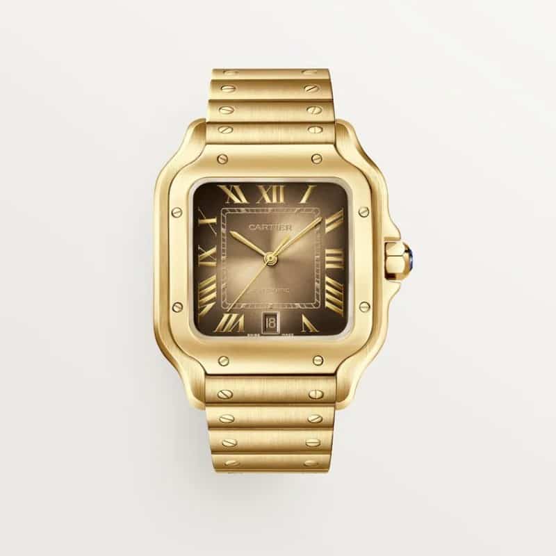 Cartierr Santos Gold Automatic