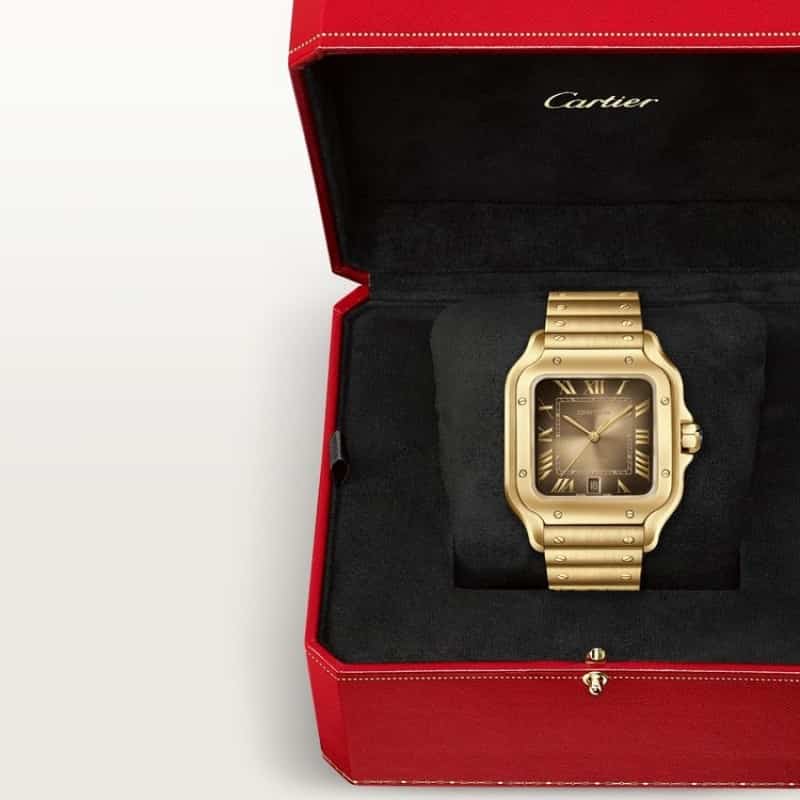 Cartierr Santos Gold Automatic