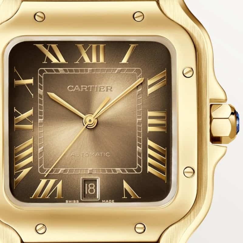 Cartierr Santos Gold Automatic