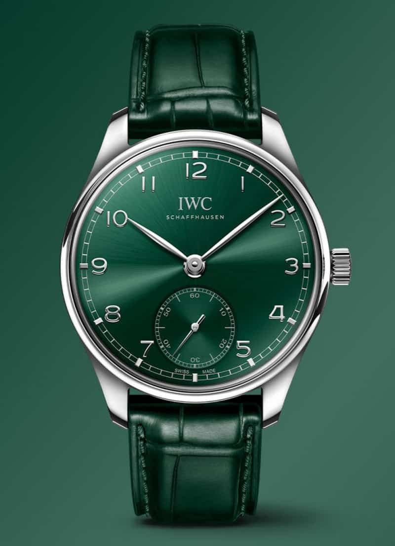 Iwc Portugieser Silver Green Automa