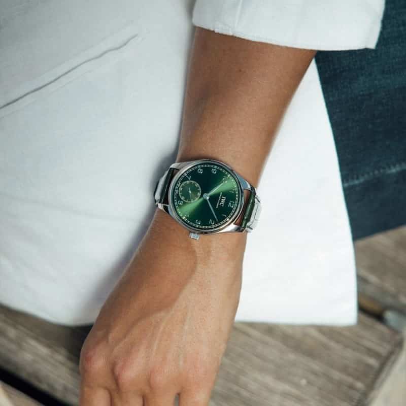Iwc Portugieser Silver Green Automa