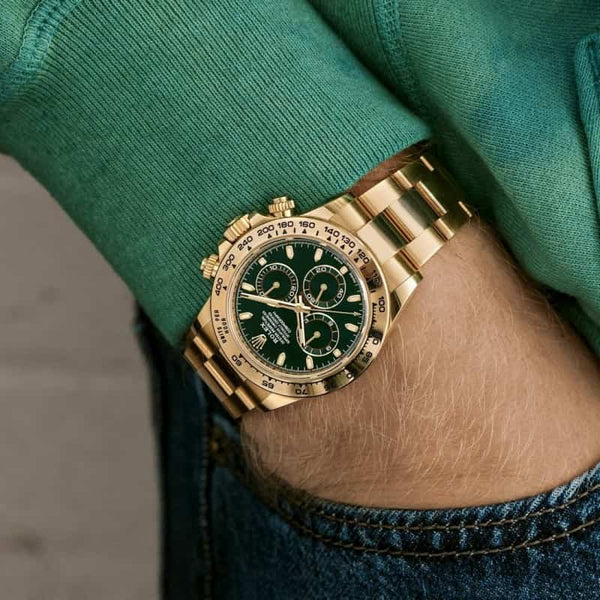 Rolexx Daytona Cosmograph Gold Gree