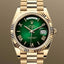 Rolexx DayDate Smoked Green ZR YZ