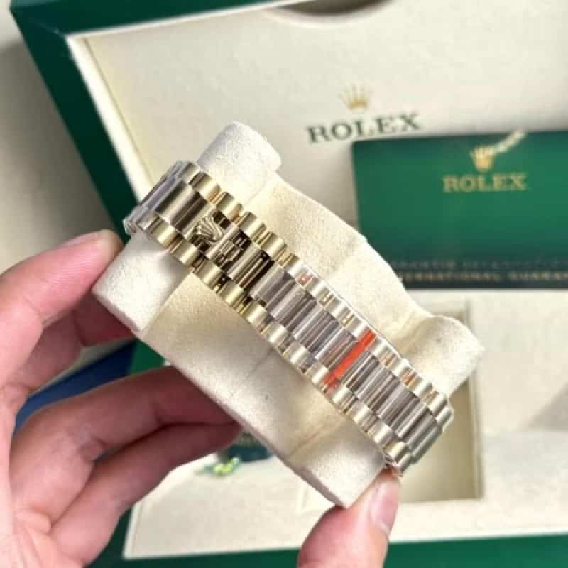Rolexx DayDate Smoked Green ZR YZ