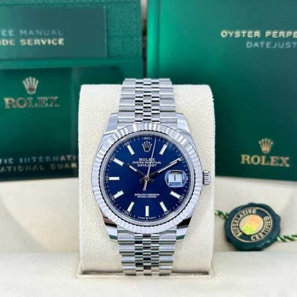 Rolexx DateJust Blue ZR YZ