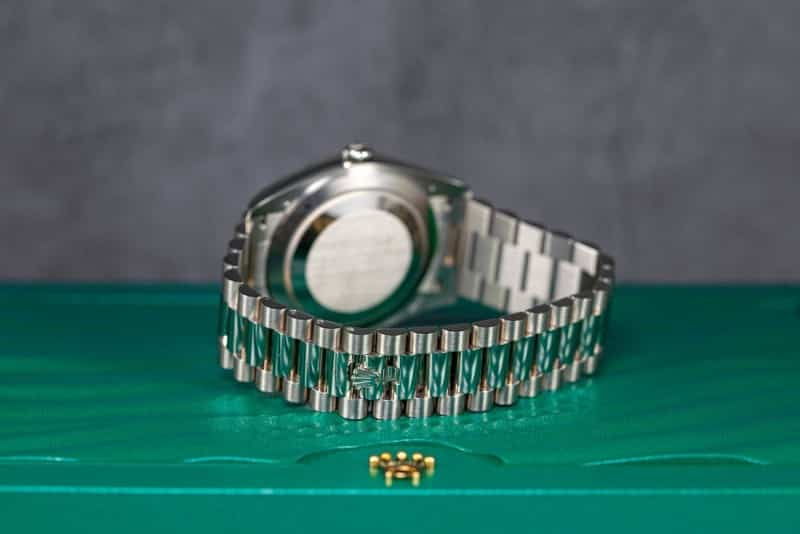 Rolexx DayDate Silver Green ZR YZ