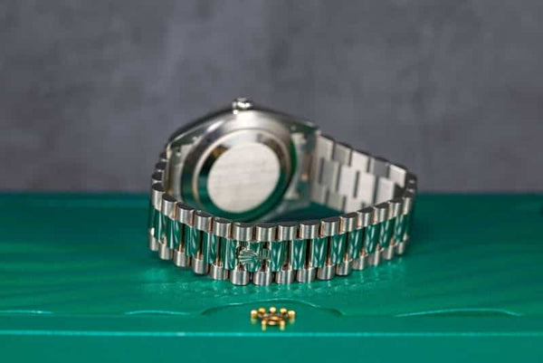 Rolexx DayDate Silver Green ZR YZ