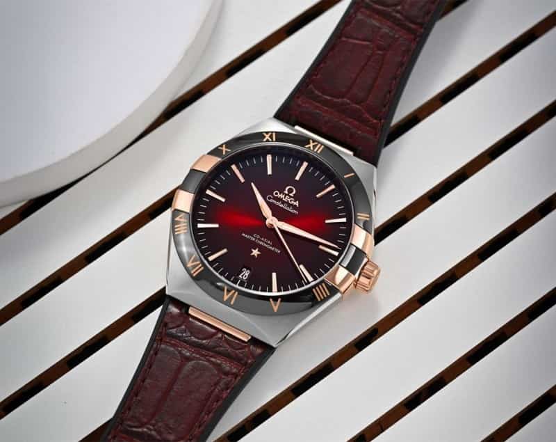 Omegaa Constellation Red Gold